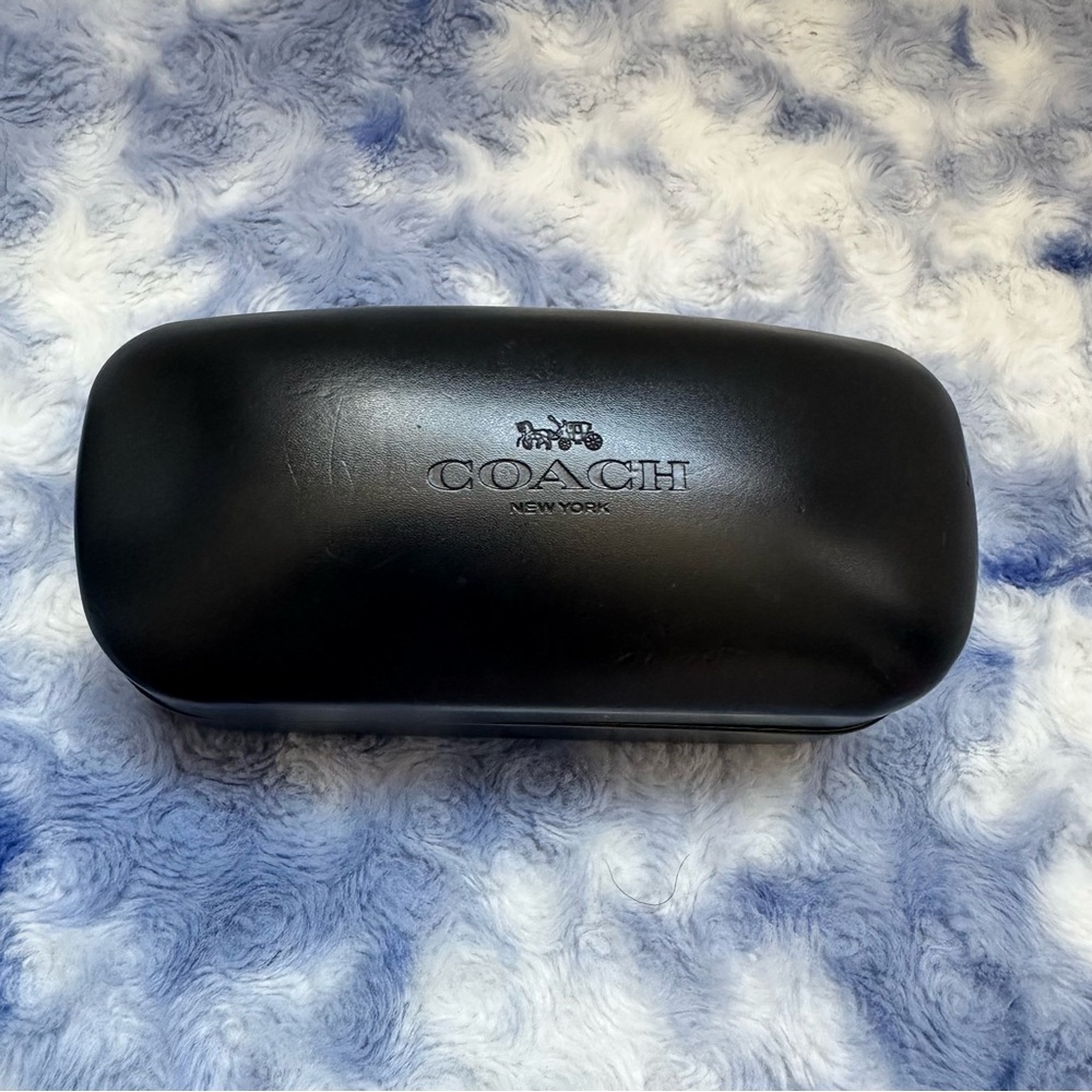 Coach Black Eyewear Case